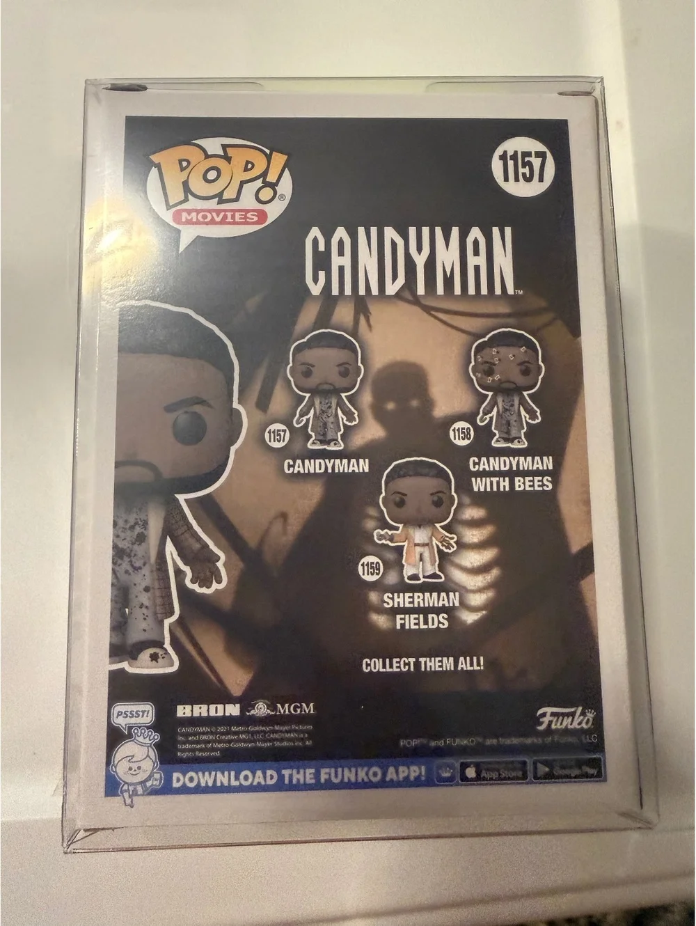 Funko Pop! Candyman #1157 Signed by Lochlyn Munro SWAU Auto